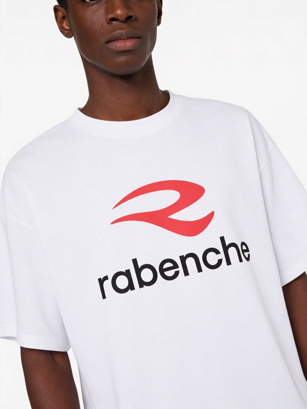 Unisex text logo tee
