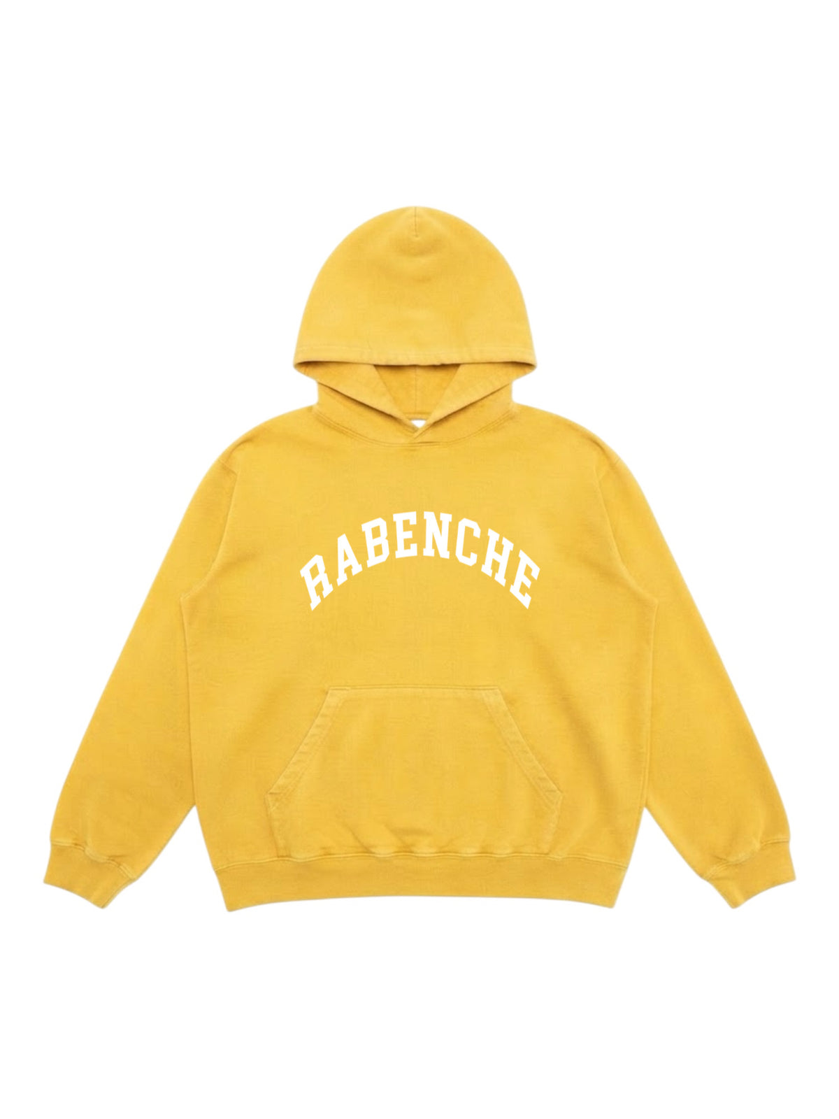 Unisex text logo oversized hoodie