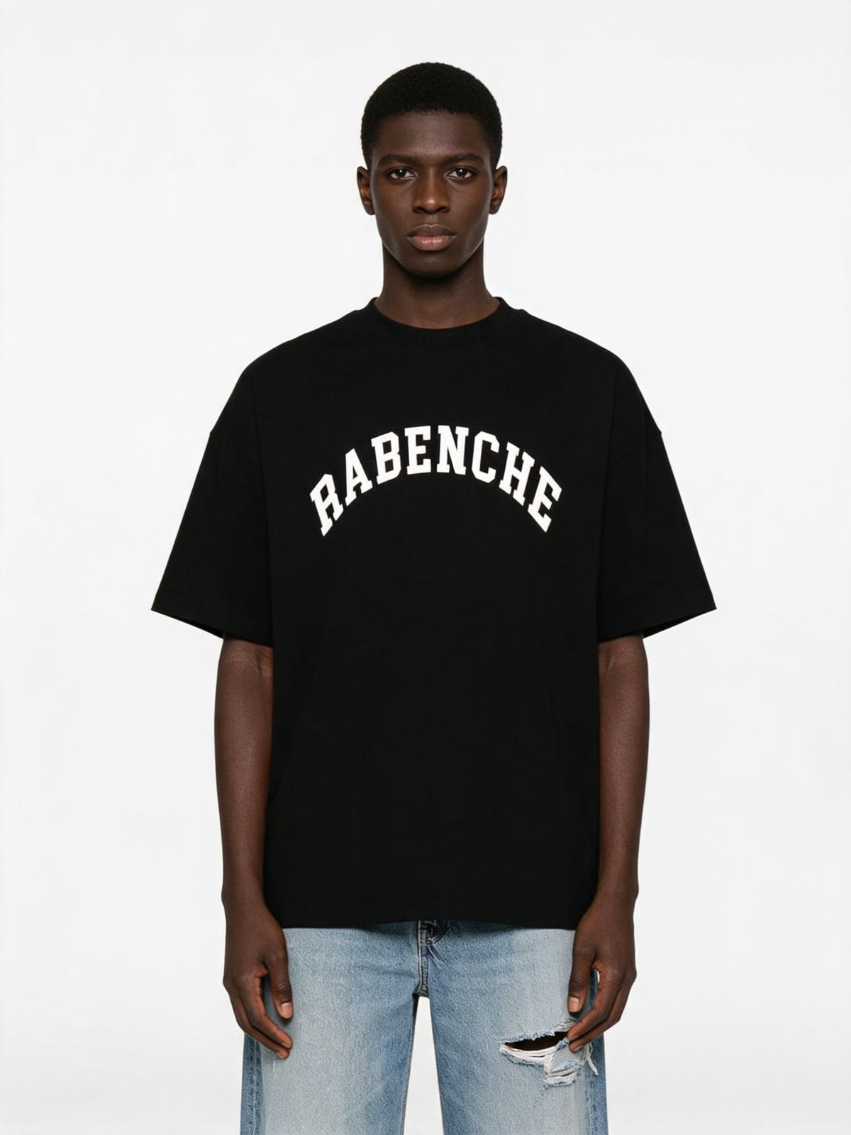 Unisex text logo tee