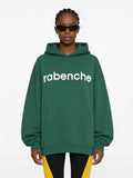 Unisex text logo oversized hoodie
